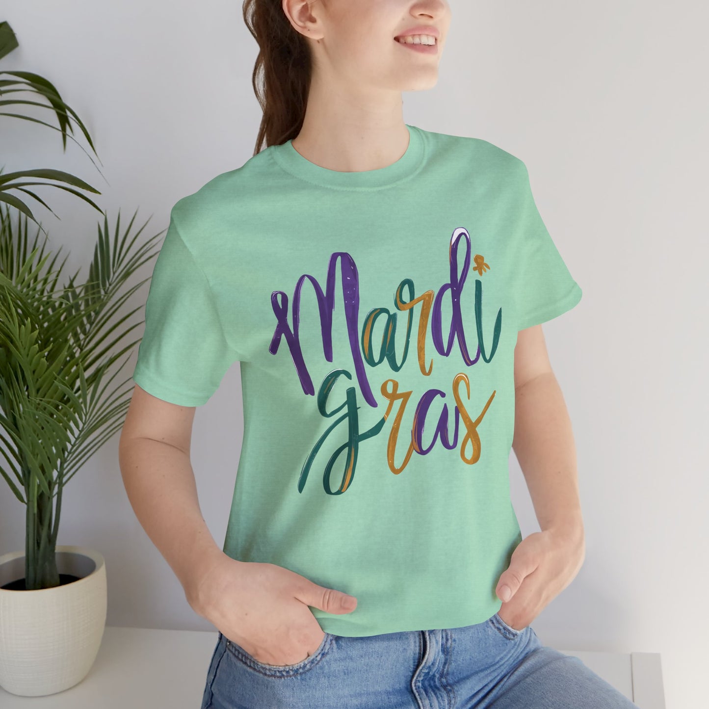 Mardi Gras Design01 Unisex Jersey Short Sleeve Tee