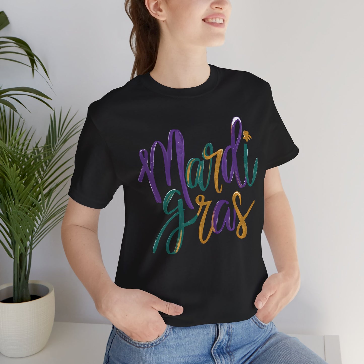 Mardi Gras Design01 Unisex Jersey Short Sleeve Tee
