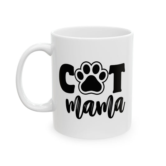 Cat Mama - Ceramic Mug, (11oz, 15oz)
