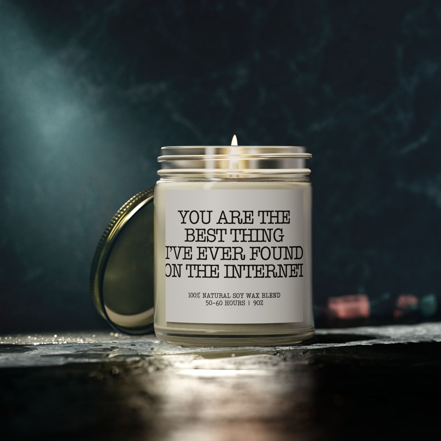 For Love | Best Thing On the Internet | Scented Candles, Coconut Apricot Wax  9ozBest Thing On the Internet