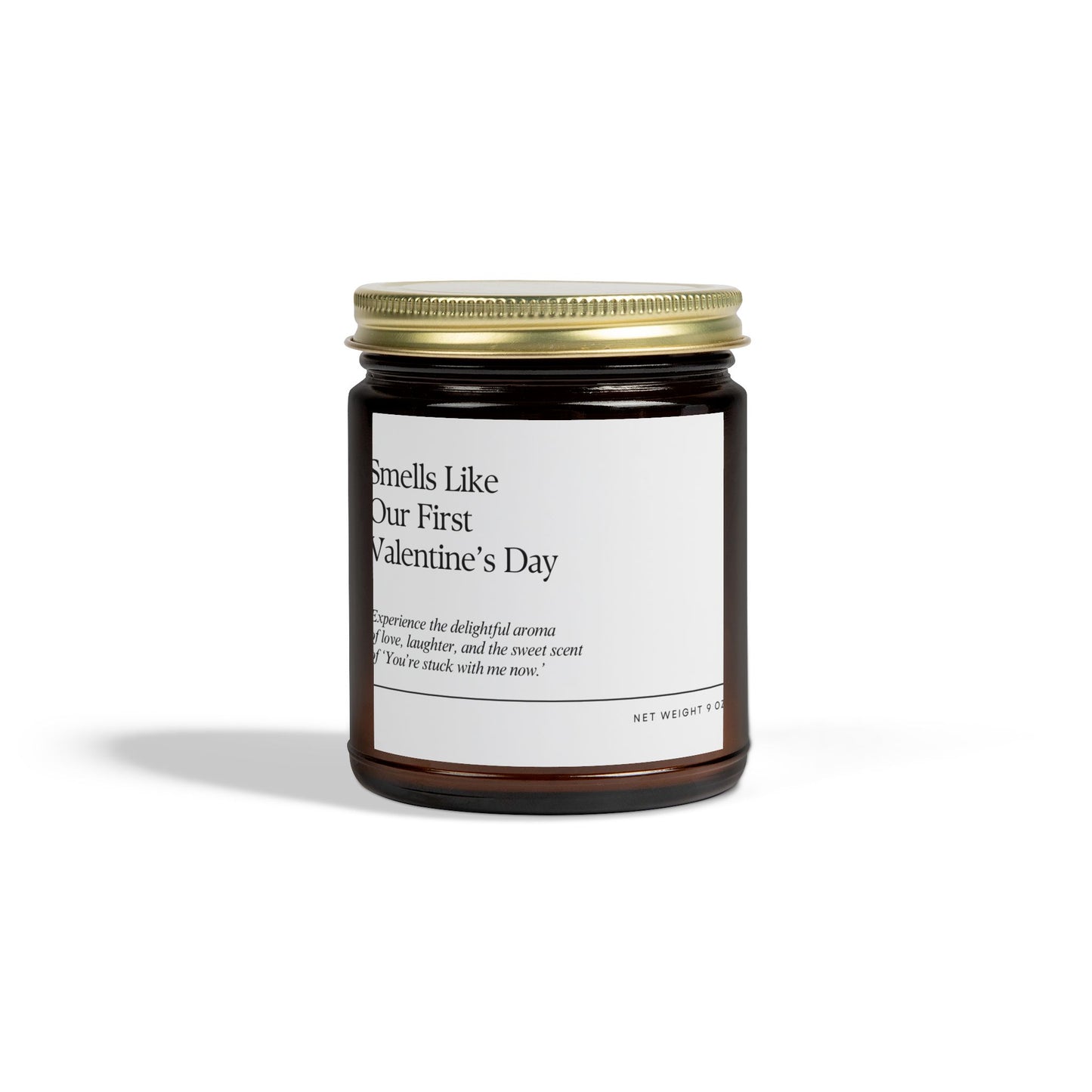 For Love | Valentines Gift For Him | Scented Candles, Coconut Apricot Wax  9oz