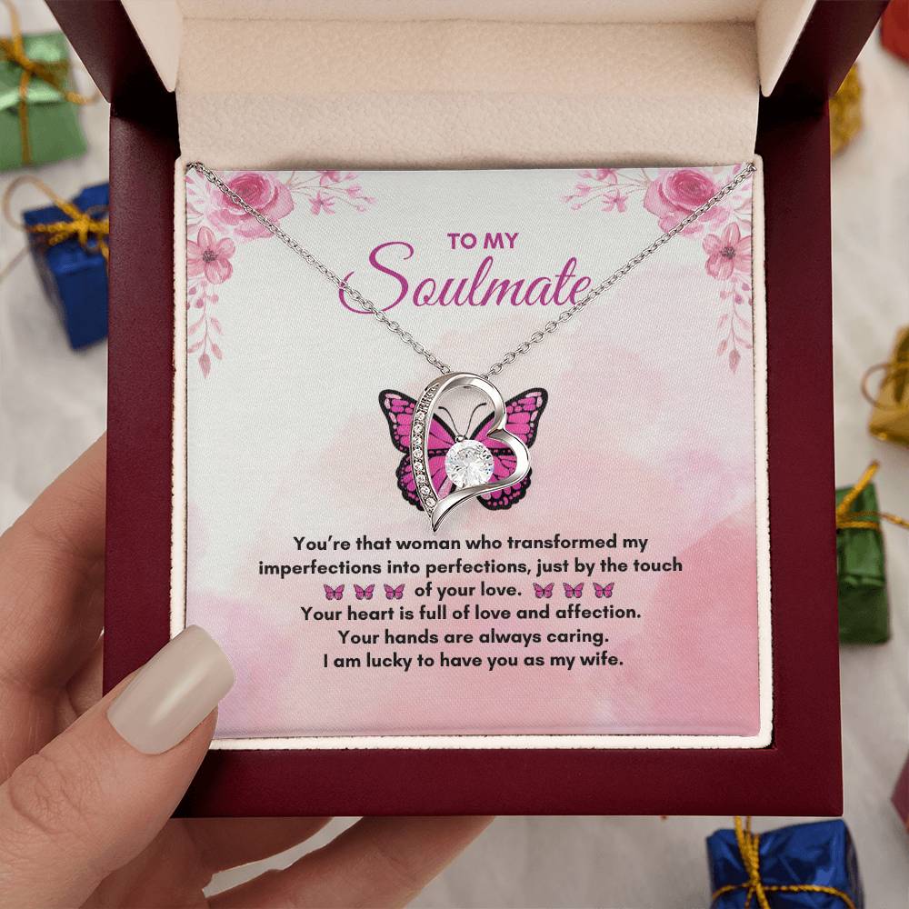 To My Soulmate | You're That Woman | Forever Love Necklace