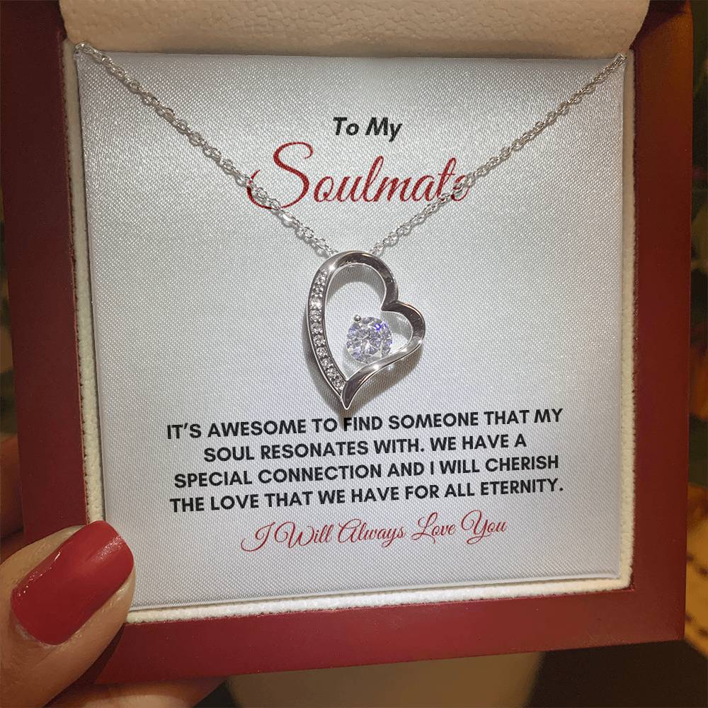 To My Soulmate | It's Awesome To Find | Forever Love Necklace