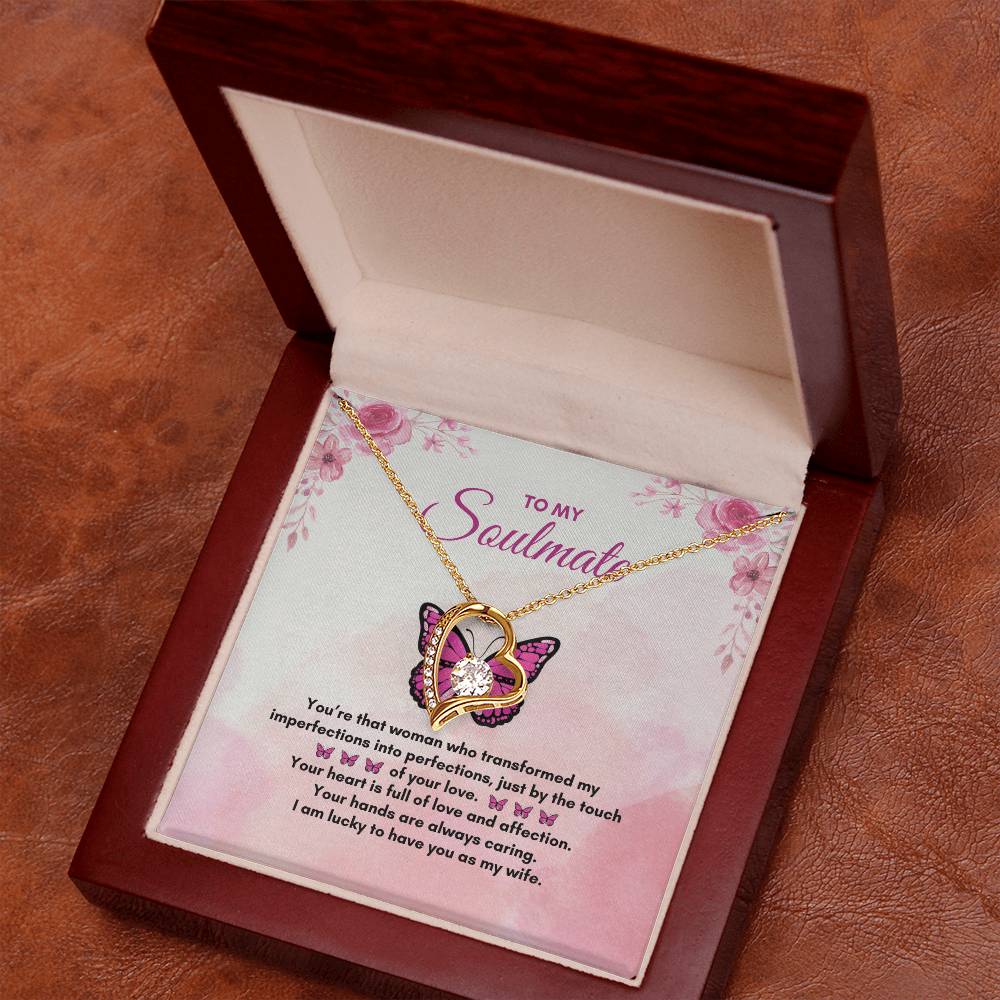 To My Soulmate | You're That Woman | Forever Love Necklace