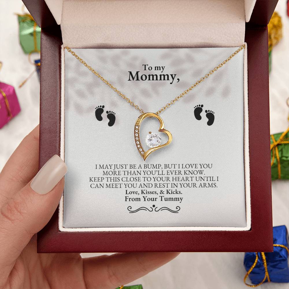 To My Mom | I May Just Be A Bump | Forever Love Necklace