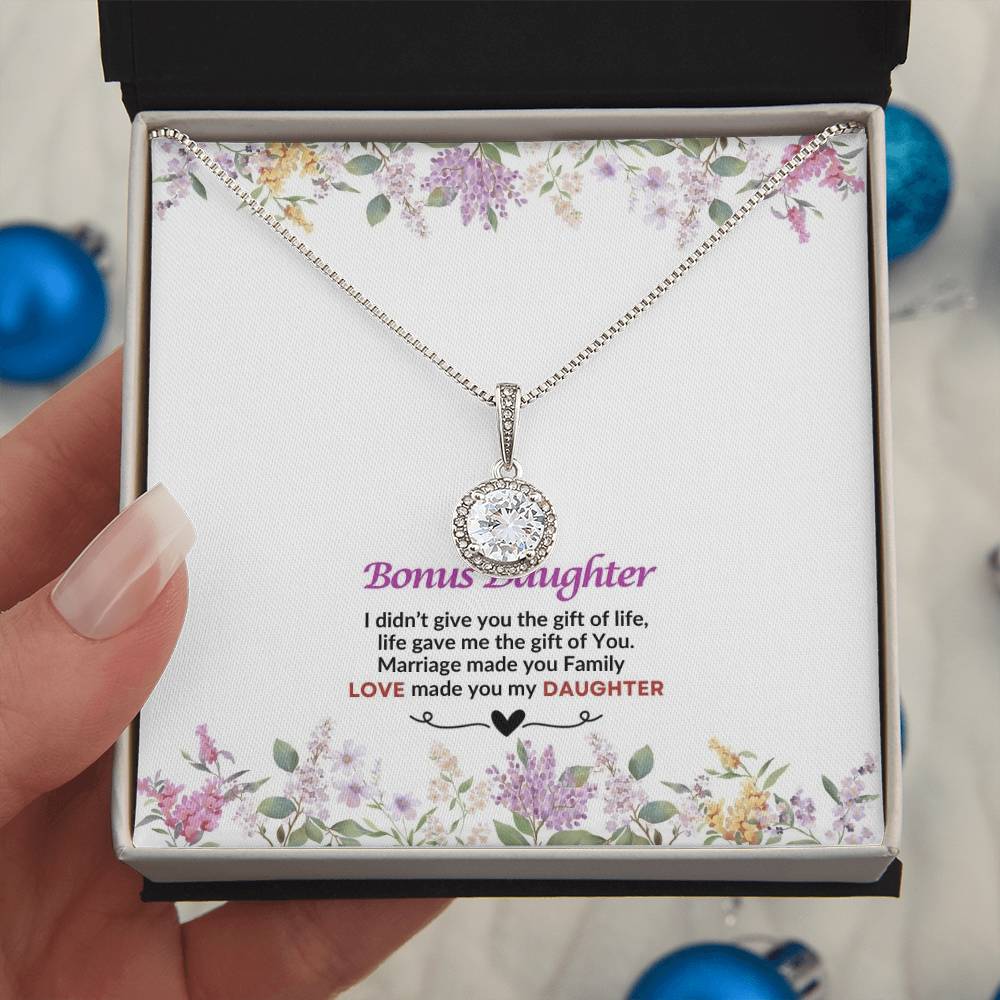 To My Daughter | I Didn't Give You The Gift of Life | Eternal Hope Necklace
