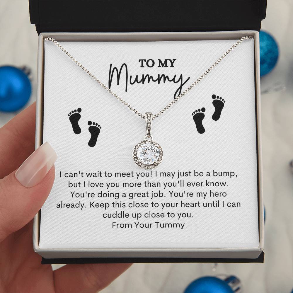 To My Mom | I Can't Wait To Meet You | Eternal Hope Necklace