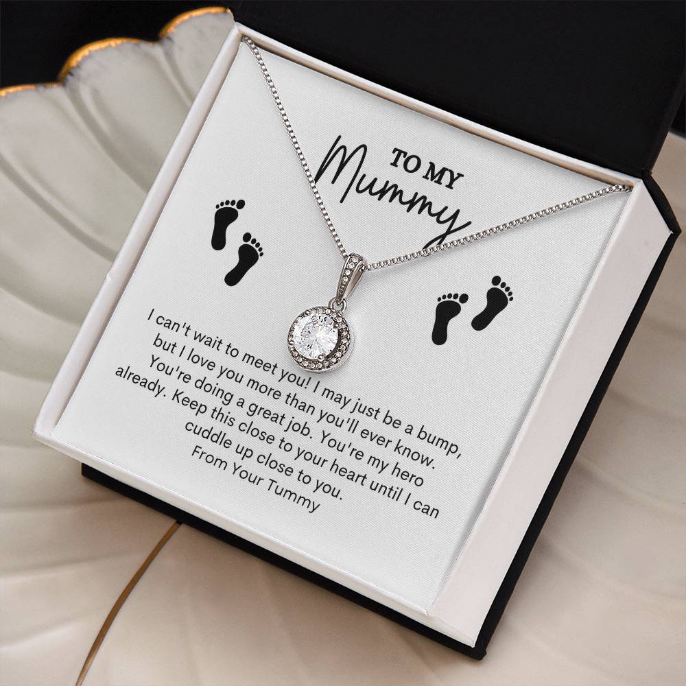 To My Mom | I Can't Wait To Meet You | Eternal Hope Necklace