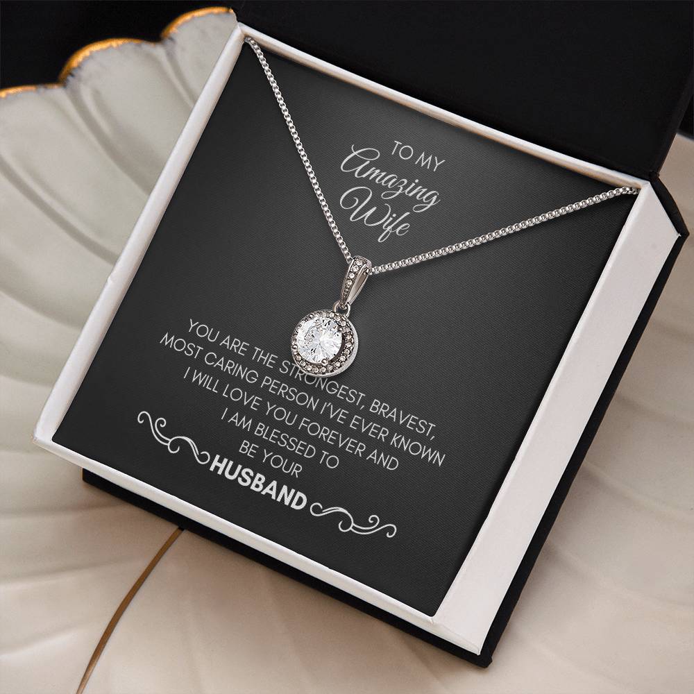 To My Wife | You Are The Strongest | Eternal Hope Necklace