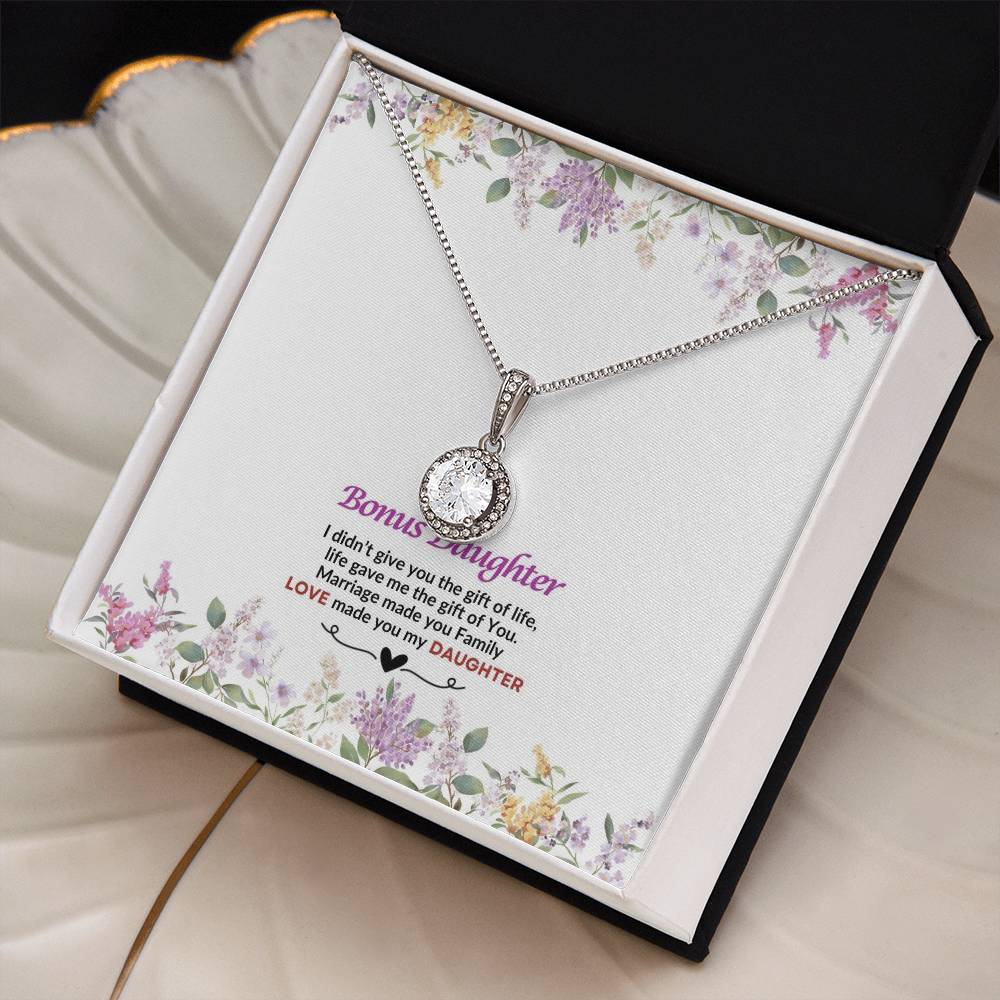 To My Daughter | I Didn't Give You The Gift of Life | Eternal Hope Necklace
