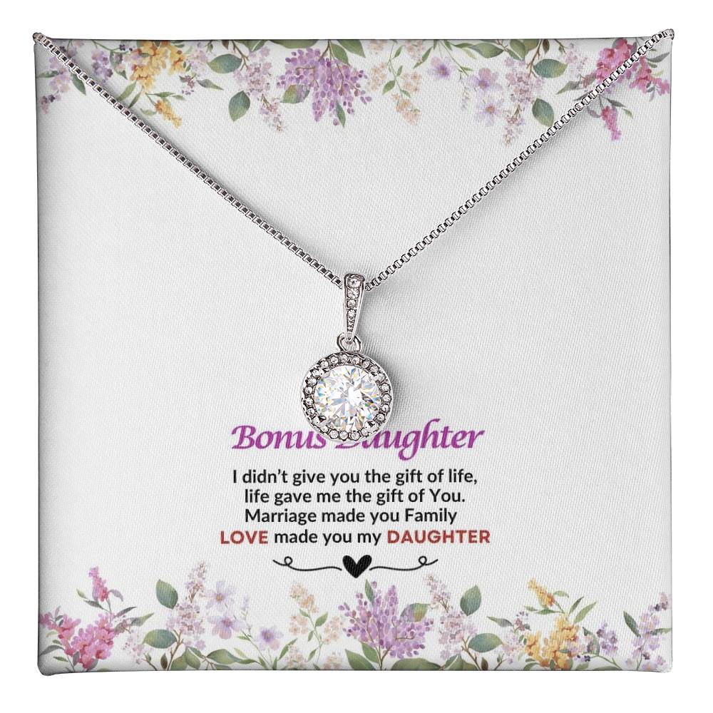 To My Daughter | I Didn't Give You The Gift of Life | Eternal Hope Necklace