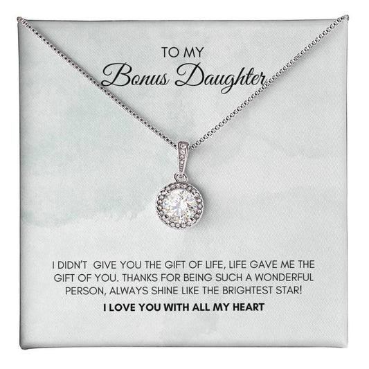 To My Daughter | I Didn't Give You The Gift Of Life | Eternal Hope Necklace