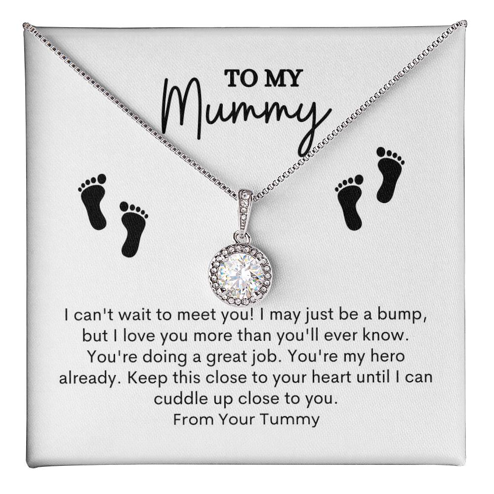 To My Mom | I Can't Wait To Meet You | Eternal Hope Necklace