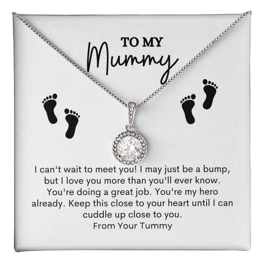 To My Mom | I Can't Wait To Meet You | Eternal Hope Necklace