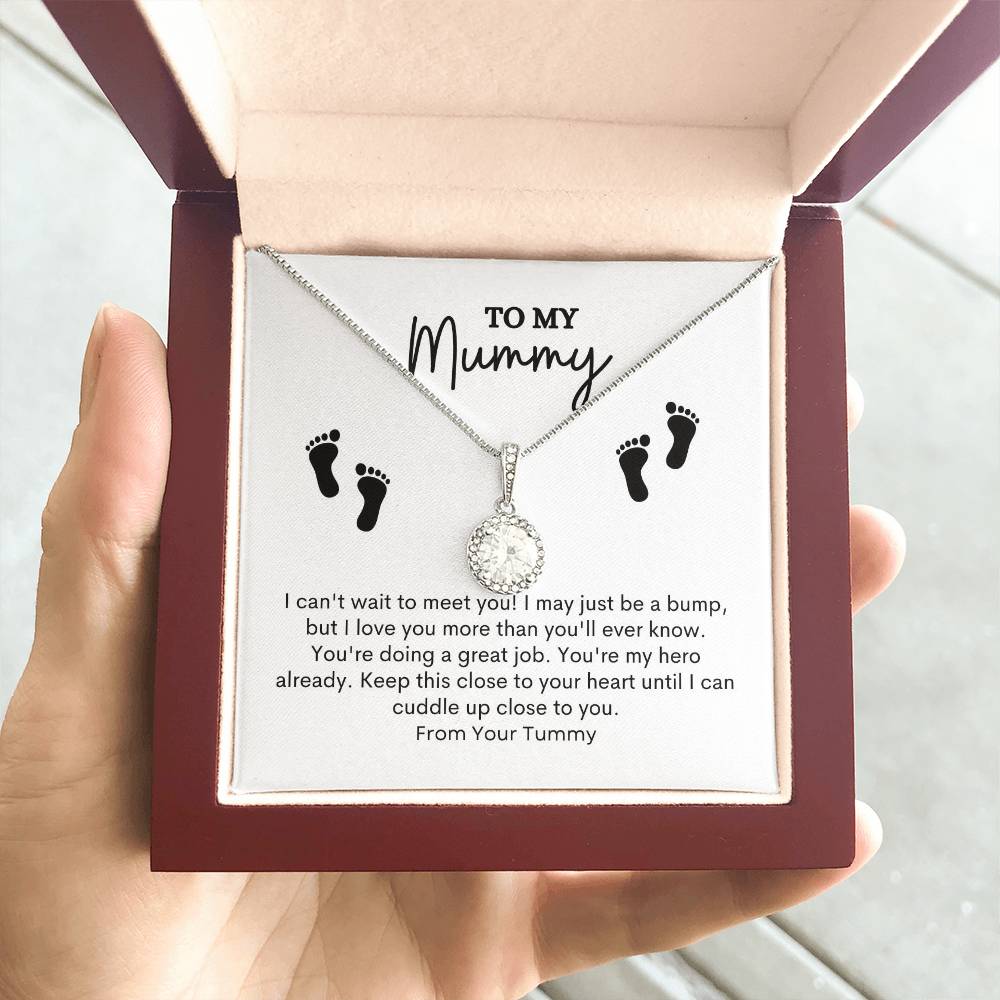 To My Mom | I Can't Wait To Meet You | Eternal Hope Necklace