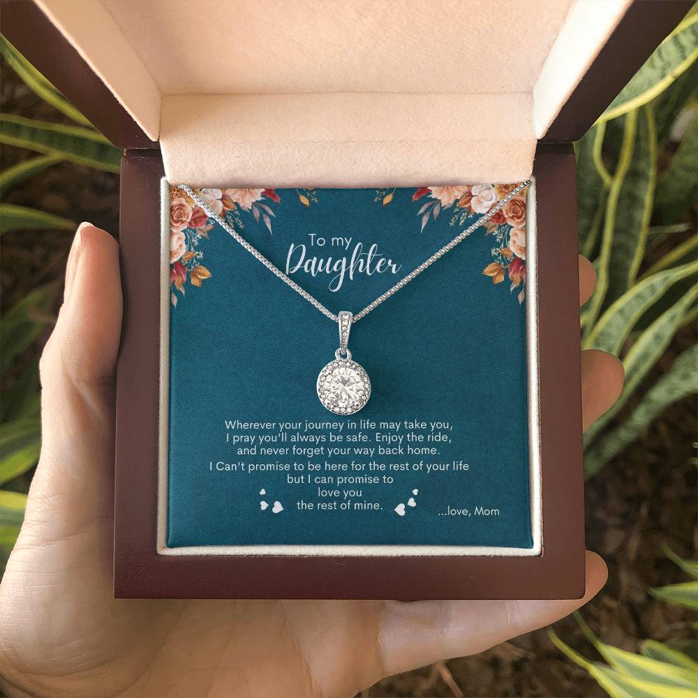 To My Daughter | Wherever You Journey In Life May Take You | Eternal Hope Necklace