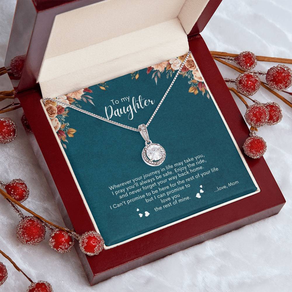 To My Daughter | Wherever You Journey In Life May Take You | Eternal Hope Necklace