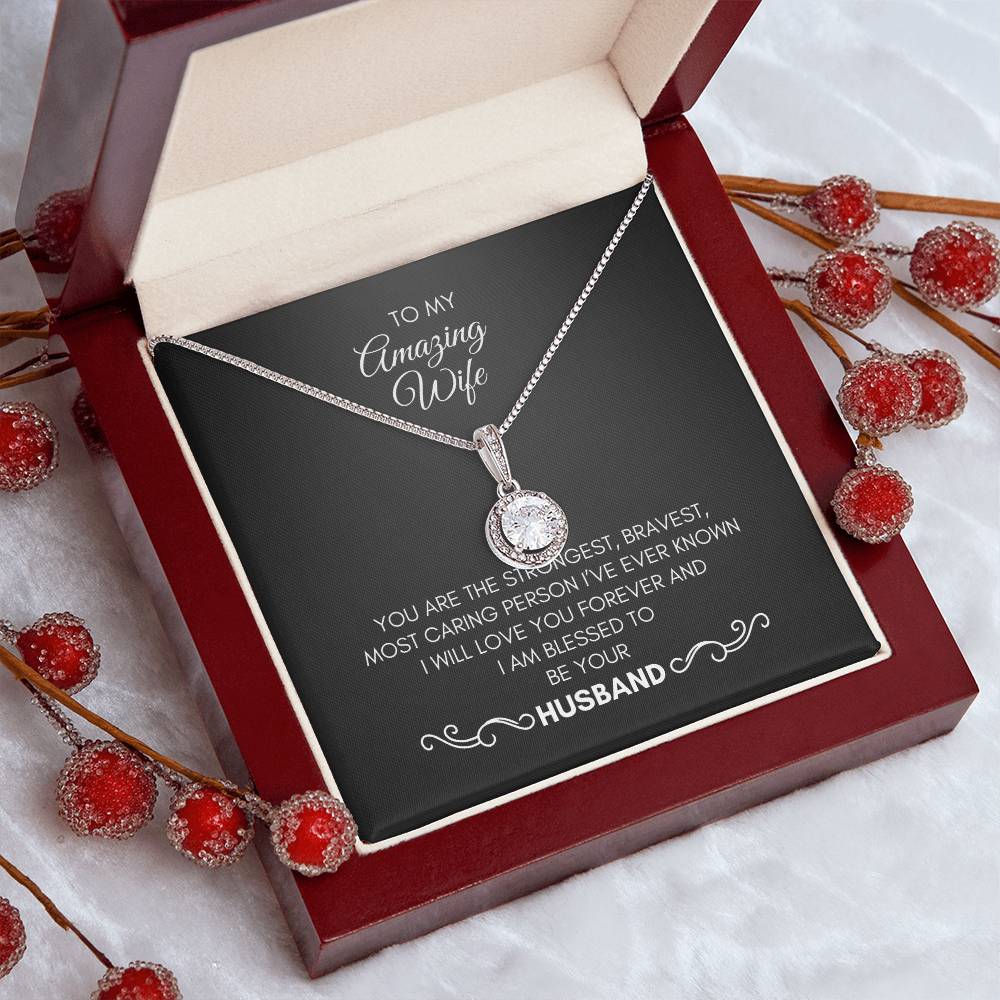 To My Wife | You Are The Strongest | Eternal Hope Necklace