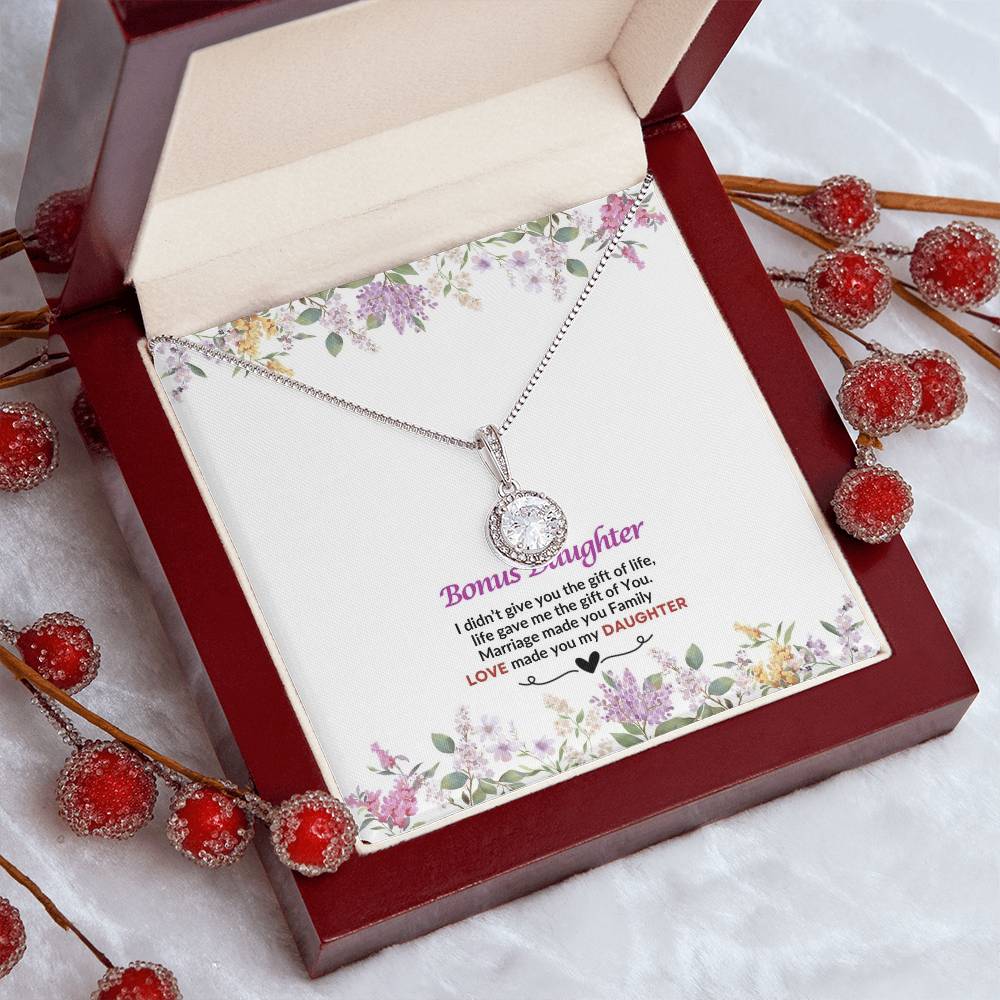 To My Daughter | I Didn't Give You The Gift of Life | Eternal Hope Necklace