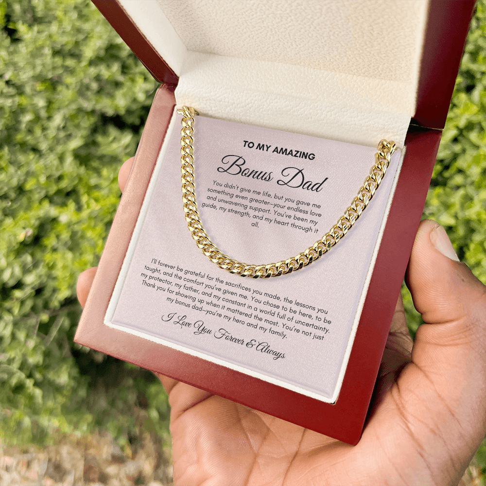 To My Dad | You Didn't Give Me Life | Cuban Link Chain