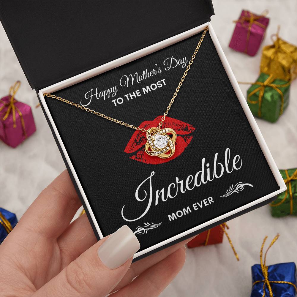 Mother's Day | Incredible Mom | Love Know Necklace