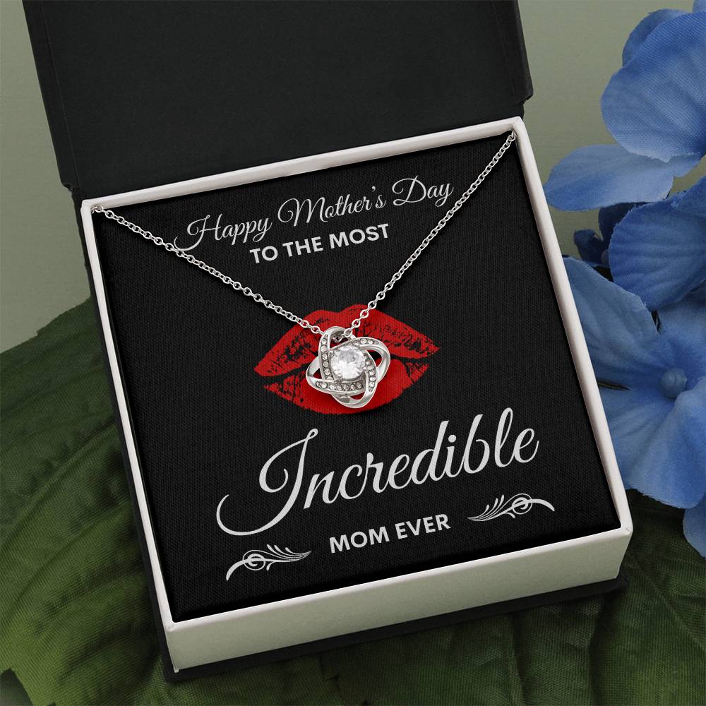 Mother's Day | Incredible Mom | Love Know Necklace