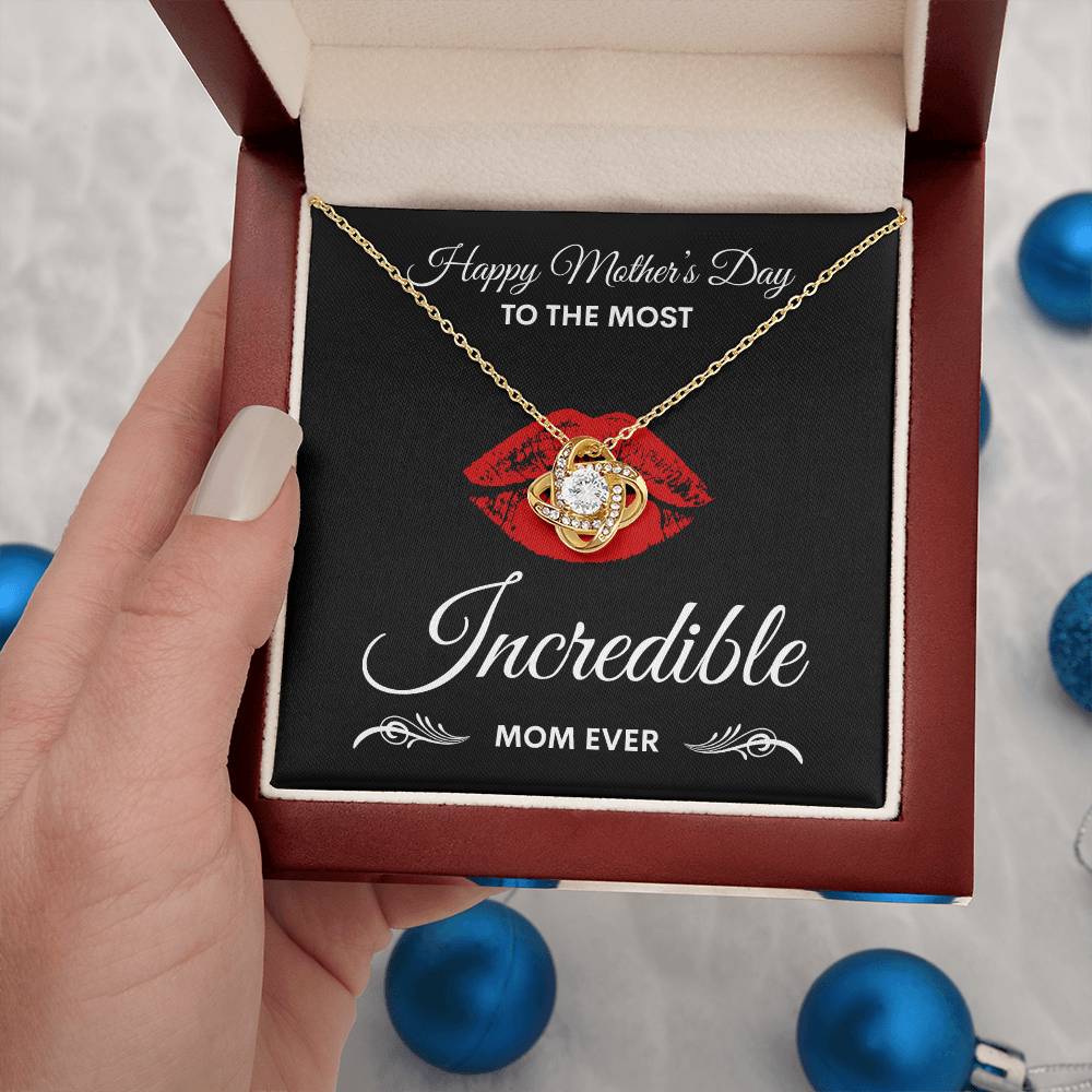 Mother's Day | Incredible Mom | Love Know Necklace
