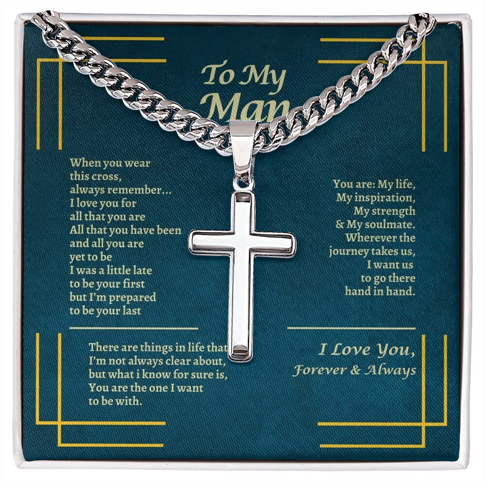 To My Man | When You Wear | Cuban Link Chain