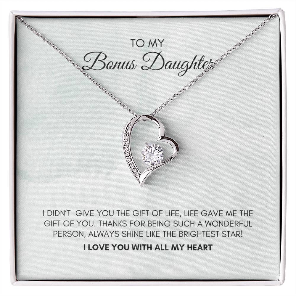 To My Daughter | I Didn't Give You The Gift Of Life | Forever Love Necklace
