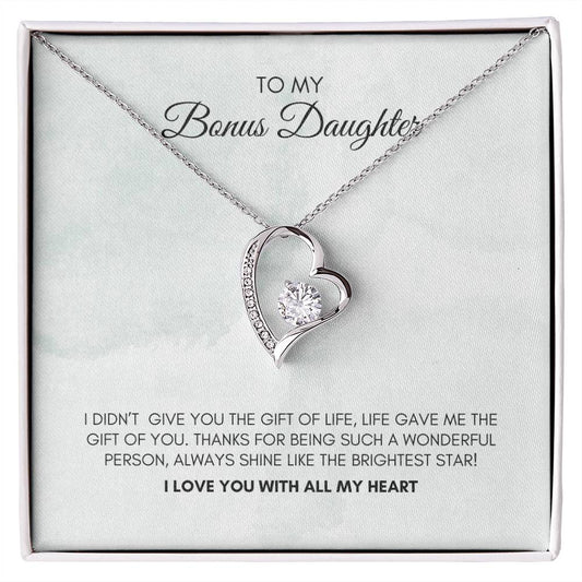 To My Daughter | I Didn't Give You The Gift Of Life | Forever Love Necklace