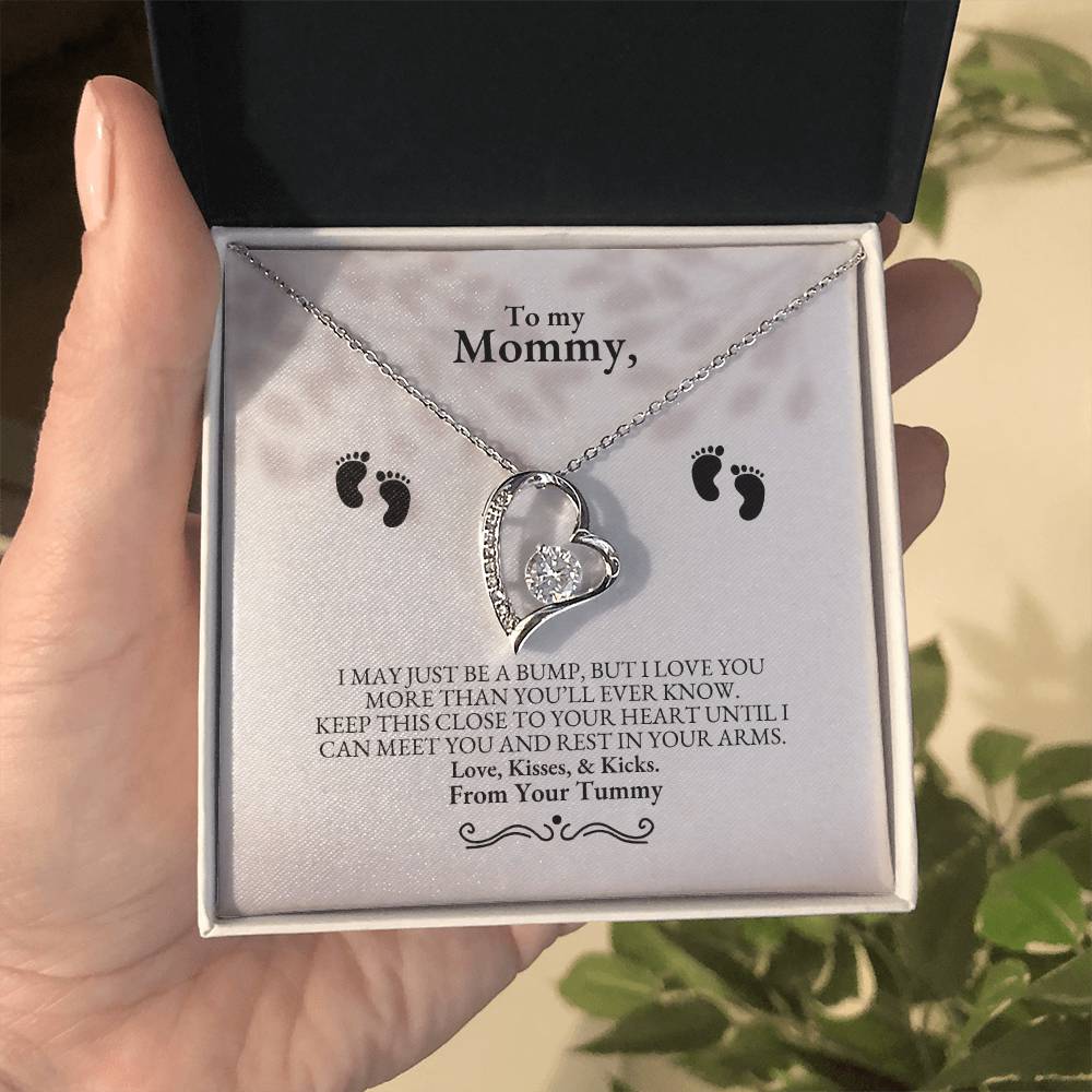 To My Mom | I May Just Be A Bump | Forever Love Necklace