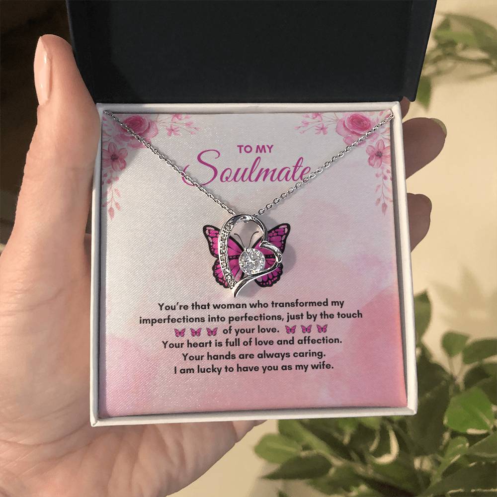 To My Soulmate | You're That Woman | Forever Love Necklace