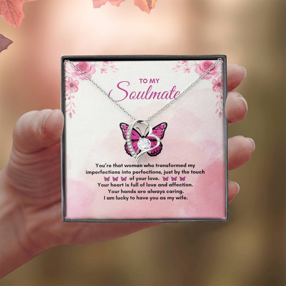 To My Soulmate | You're That Woman | Forever Love Necklace