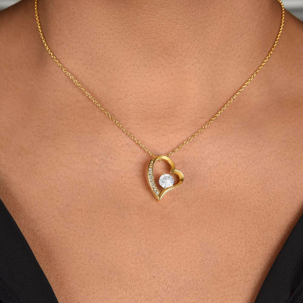 To My Daughter | Whenever You Feel Inadequate, Unworthy Or Unloved | Forever Love Necklace