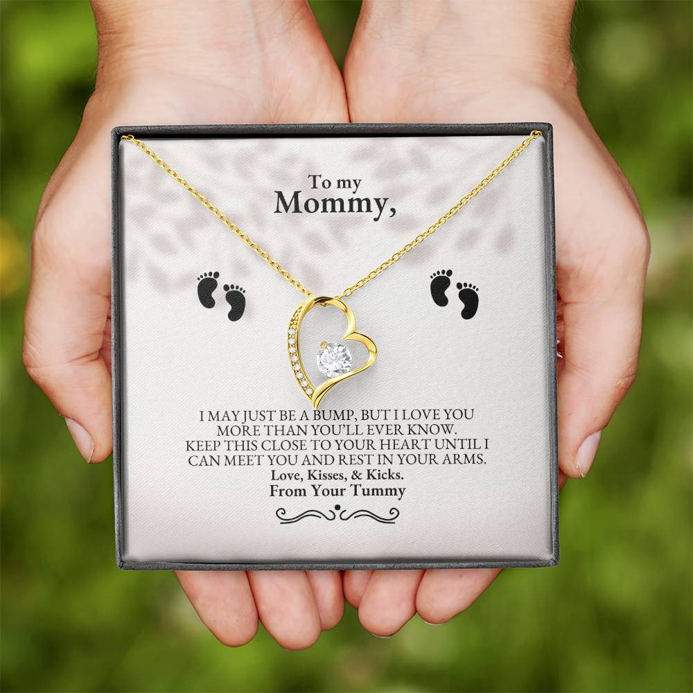 To My Mom | I May Just Be A Bump | Forever Love Necklace