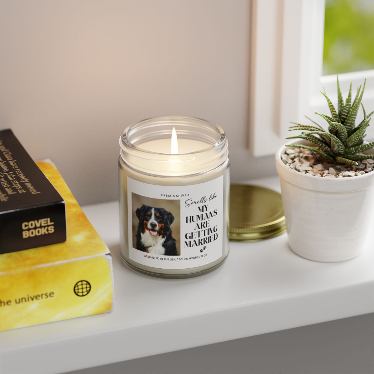 Scented Candles, Coconut Apricot Wax (4oz, 9oz)