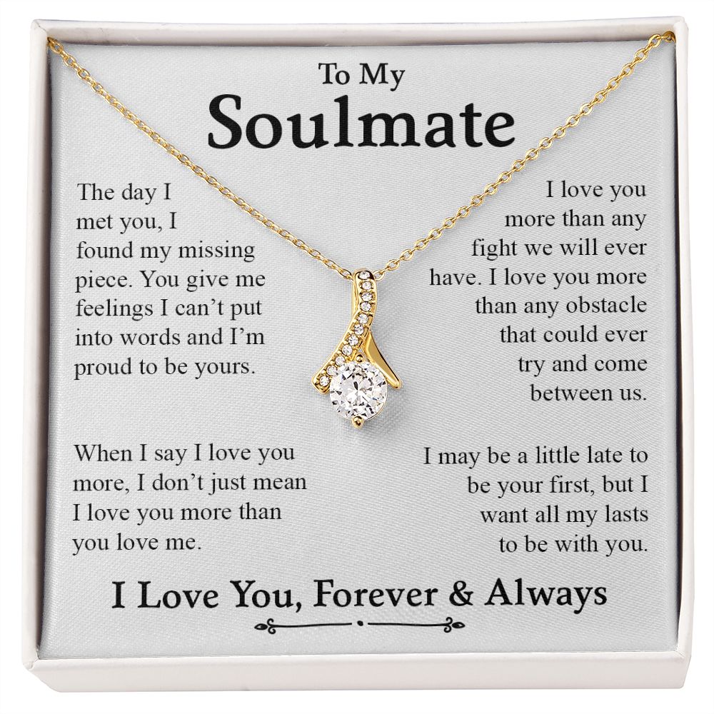 My Soulmate | Proud to be yours - Alluring Beauty necklace