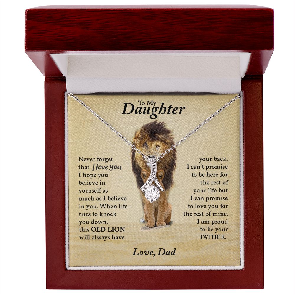 My Daughter | I'll be there for you - Alluring Beauty necklace