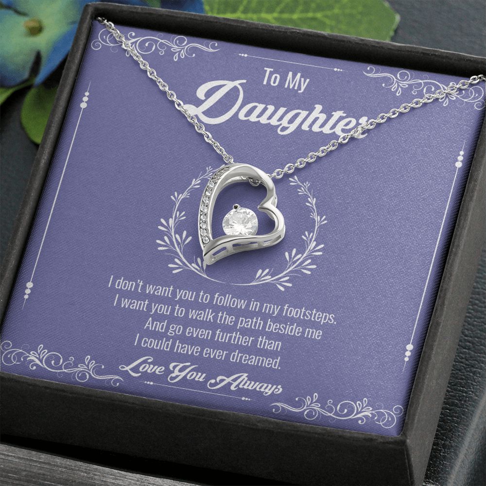 My Daughter | Follow your heart - Forever Love Necklace