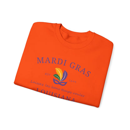 Mardi Gras | Mardi Louisiana| Unisex Heavy Blend™ Crewneck Sweatshirt