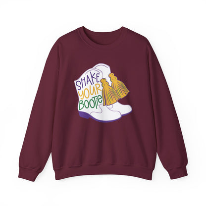 Mardi Gras | Boots | Unisex Heavy Blend™ Crewneck Sweatshirt