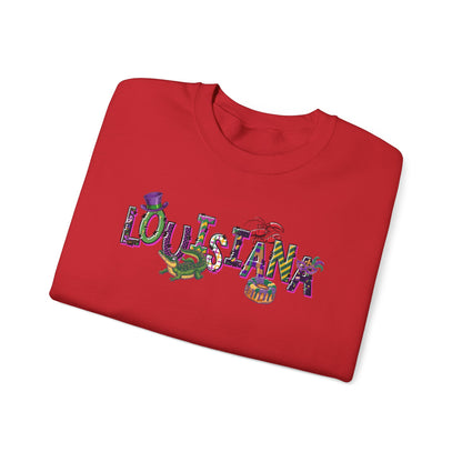 Mardi Gras | Louisiana | Unisex Heavy Blend™ Crewneck Sweatshirt
