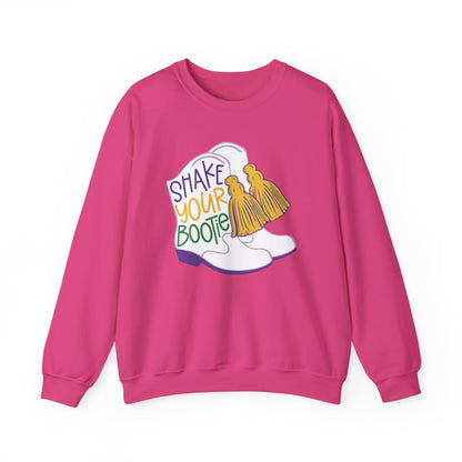 Mardi Gras | Boots | Unisex Heavy Blend™ Crewneck Sweatshirt