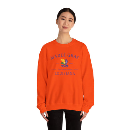 Mardi Gras | Mardi Louisiana| Unisex Heavy Blend™ Crewneck Sweatshirt