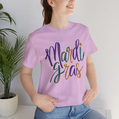 Mardi Gras Design01 Unisex Jersey Short Sleeve Tee