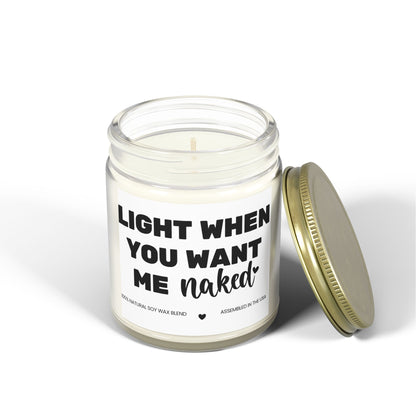 For Love | Light when you | Scented Candles, Coconut Apricot Wax  9oz
