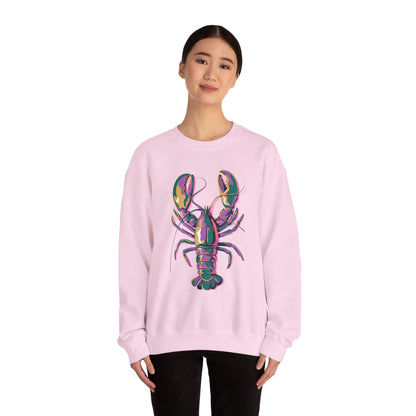 Mardi Gras | Lobster | Unisex Heavy Blend™ Crewneck Sweatshirt