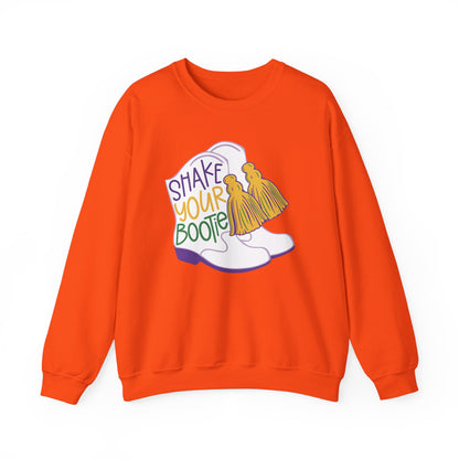 Mardi Gras | Boots | Unisex Heavy Blend™ Crewneck Sweatshirt