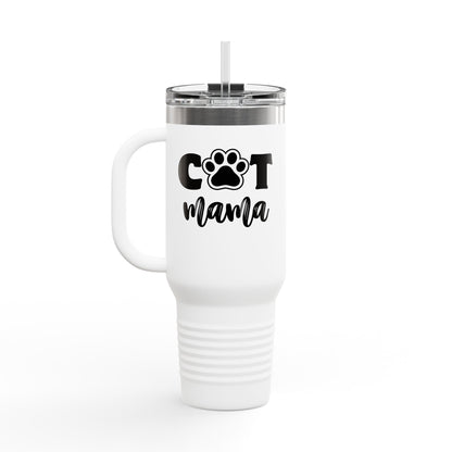 Cat Lovers | Cat Mama | Insulated Travel Mug, 40oz