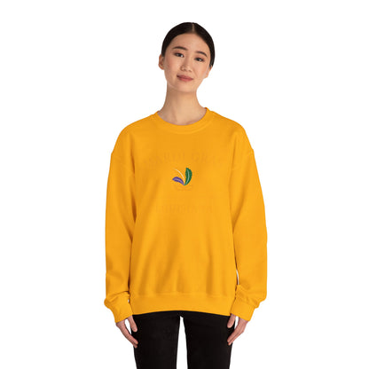 Mardi Gras | Mardi Louisiana  Gold | Unisex Heavy Blend™ Crewneck Sweatshirt